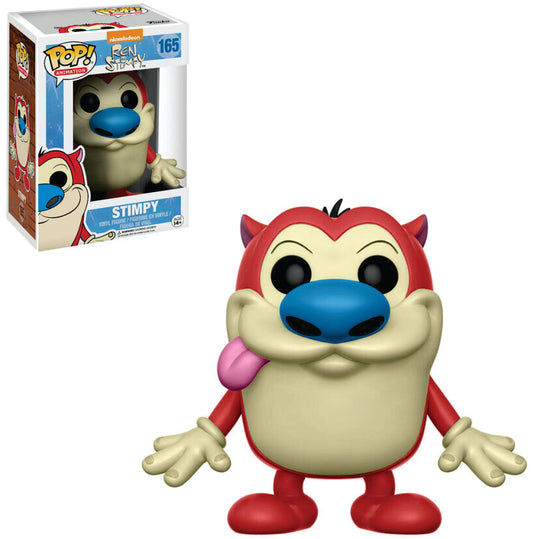 Funko Pop! Animados: Ren And Stimpy (Nickelodeon) - Stimpy 164 (Vaulted)