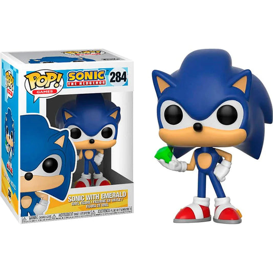 Funko Pop! Games: Sonic - Sonic whit Esmerald 284