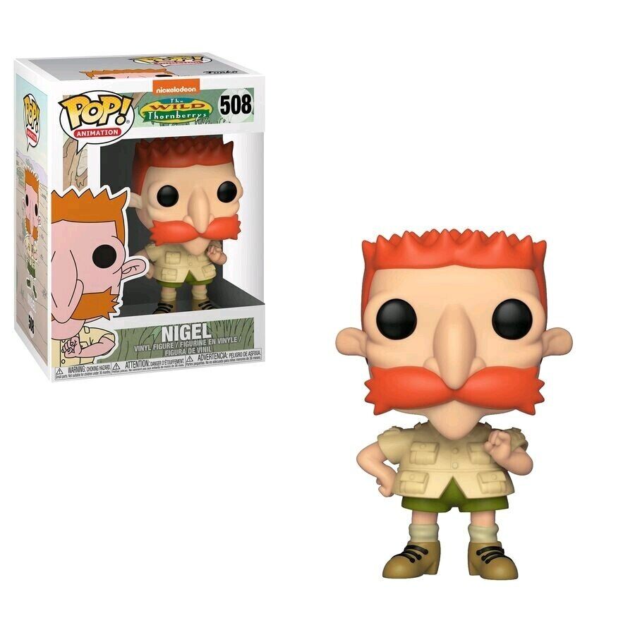 Funko Pop! Animados: The Wild Thornberrys - Nigel Thornberry 508 (Vaulted)