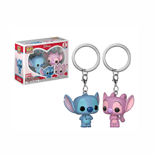 Funko Pop! Keychain: Lilo & Stitch - Stitch & Angel 2pack