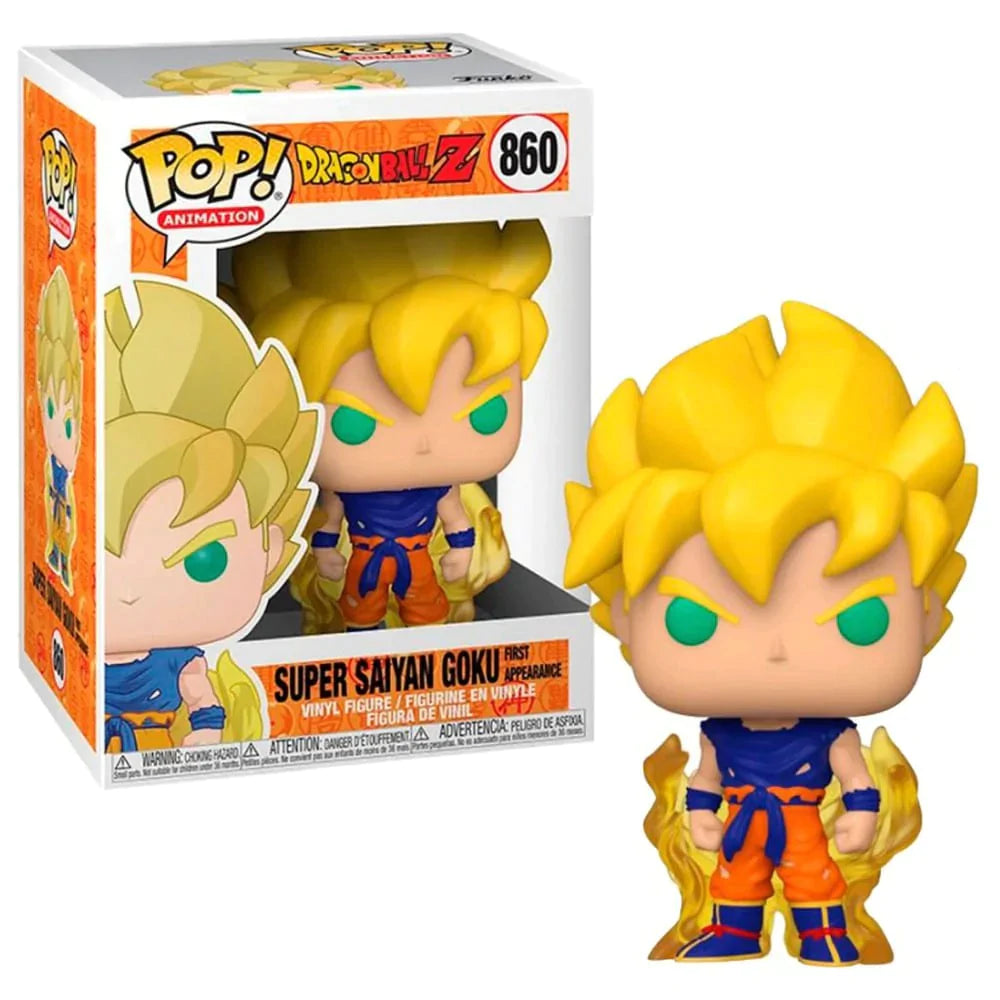 Funko Pop! Animation: Dragon Ball Z - Super Saiyan Goku (First Appearance) 860