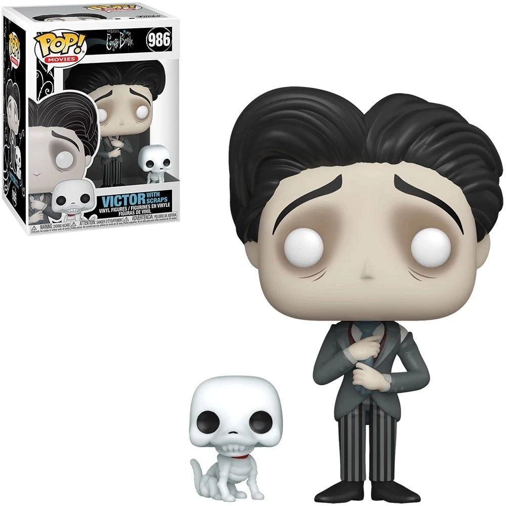 Funko Pop! Movies: Corpse Bride (El cadaver de la novia) - Victor with Scraps 986