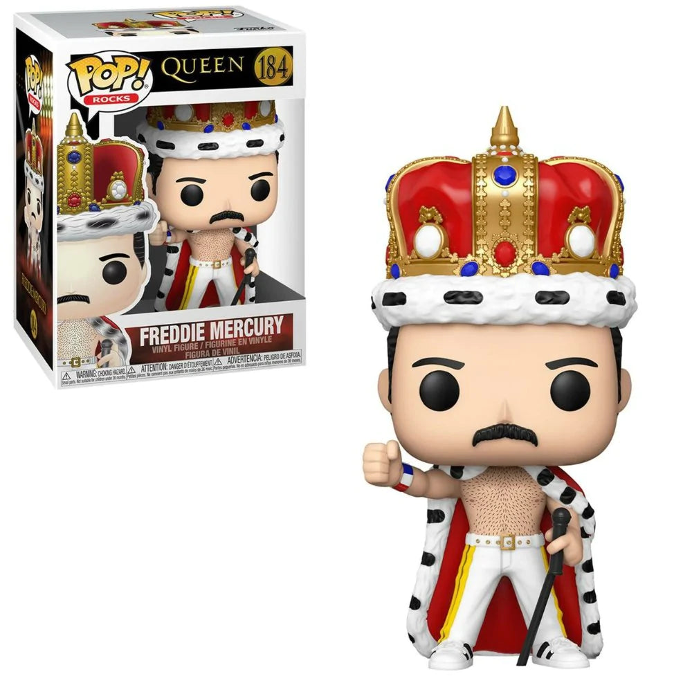 Funko Pop! Musica: Queen - Freddie Mercury King 184