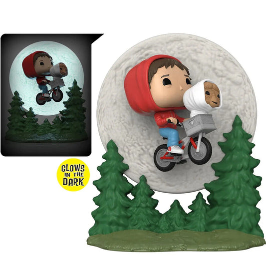 Funko Pop! Movies: E.T. - Elliott con E.T. 1259 (Glow in the Dark) Moment