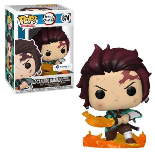 Funko Pop! Anime: Demon Slayer - Tanjiro Kamado (Hinokami Kagura Dance) 874 - Galactic Toys Exclusive