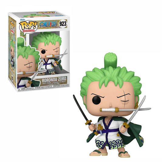 Funko Pop! Animation: One Piece - Roronoa Zoro 923 (Caja con Detalles)