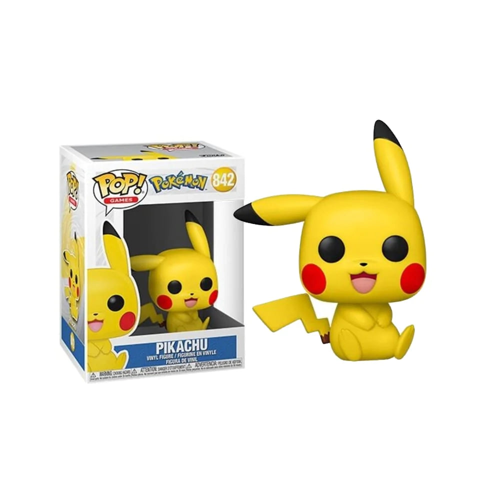 Funko Pop! Anime: Pokemon - Pikachu Sitting 842