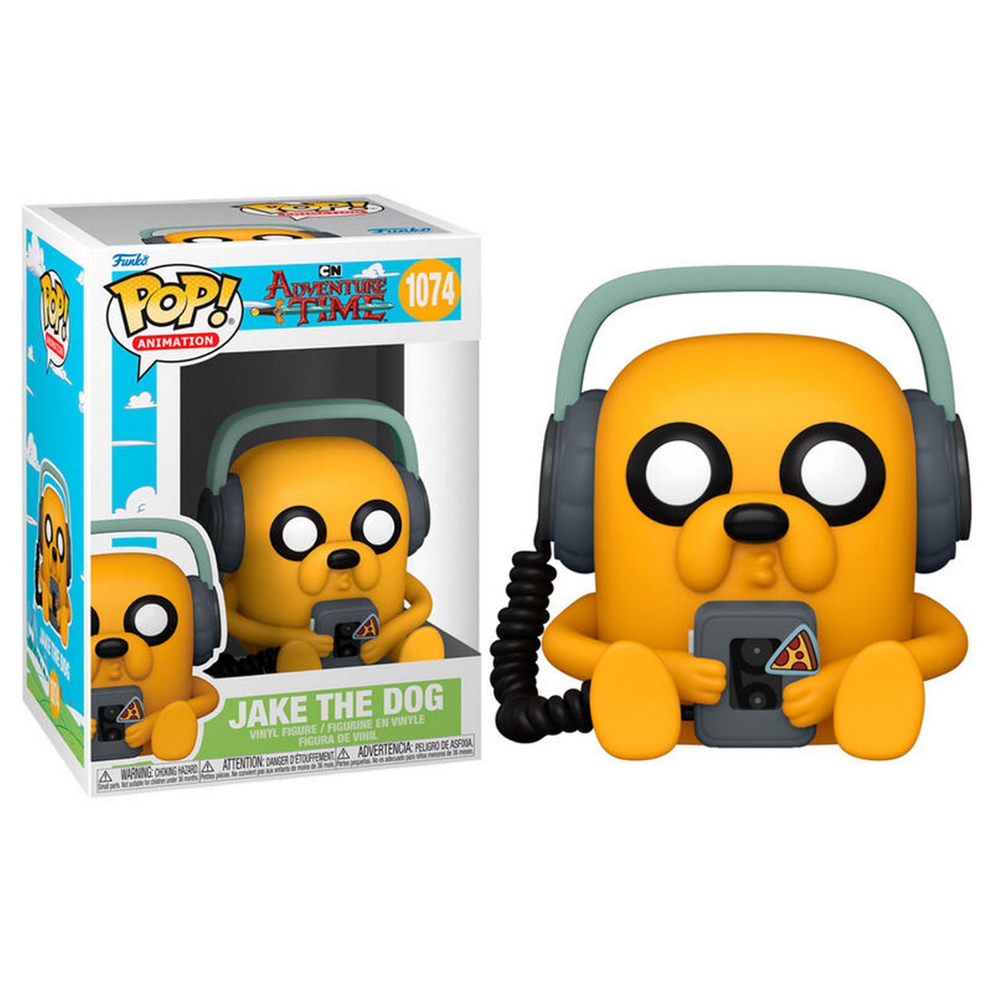 Funko Pop! Television: Adventure Time - Cartoon Network - Jake The Dog 1074