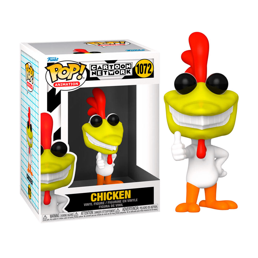 Funko Pop! Animation: Cartoon Network - Vaca y Pollito - Chicken 1072 (Pollito)