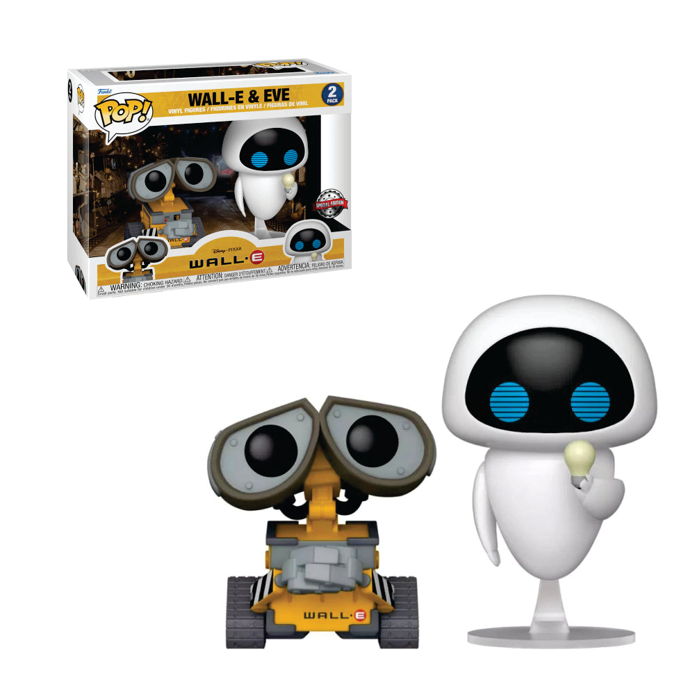 Funko Pop! Disney: Wall-E - Wall-e & Eve 2 Pack - Special Edition