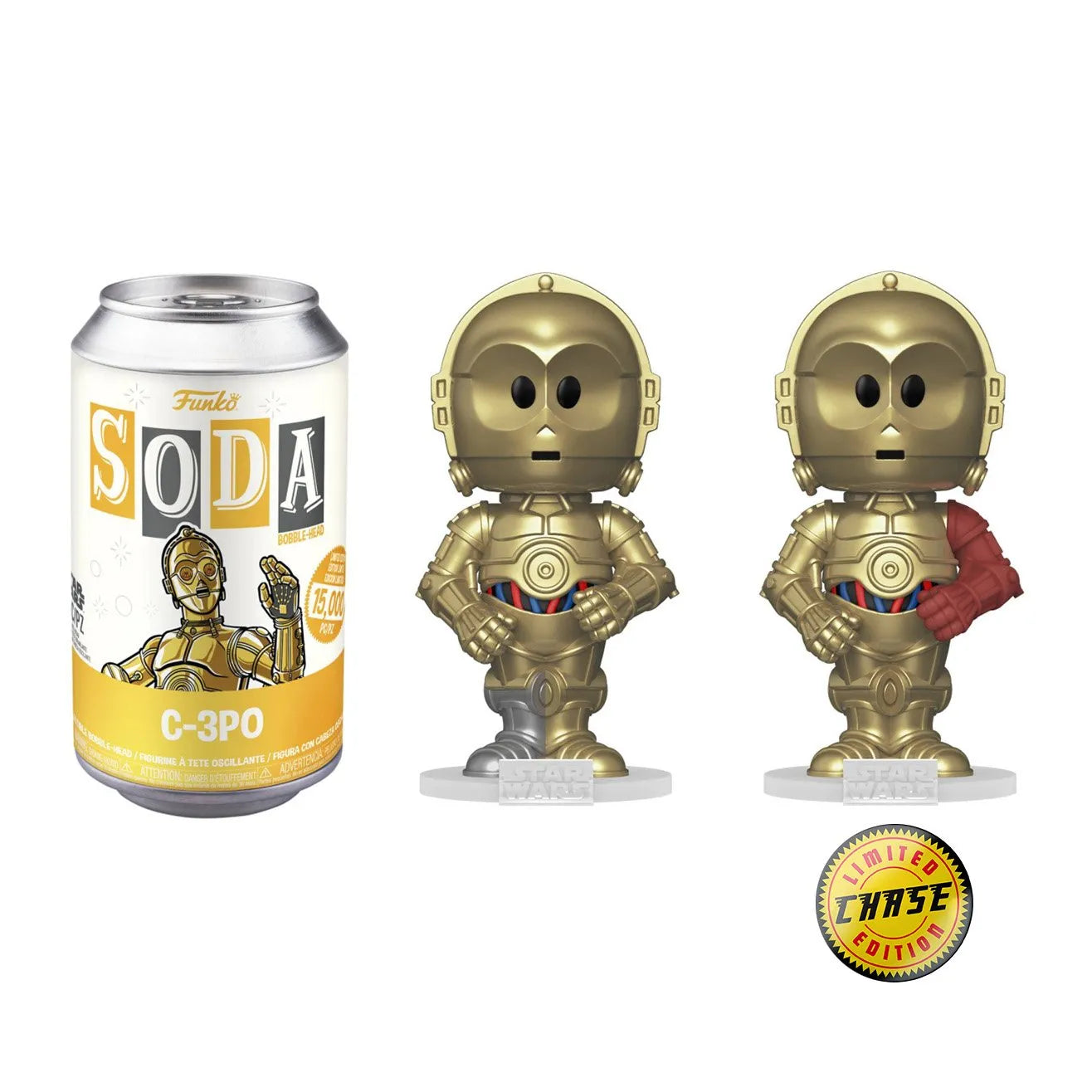 Funko Vinyl-Soda: Star Wars – C-3PO Mit Chase-Variante, 9,5 Cm