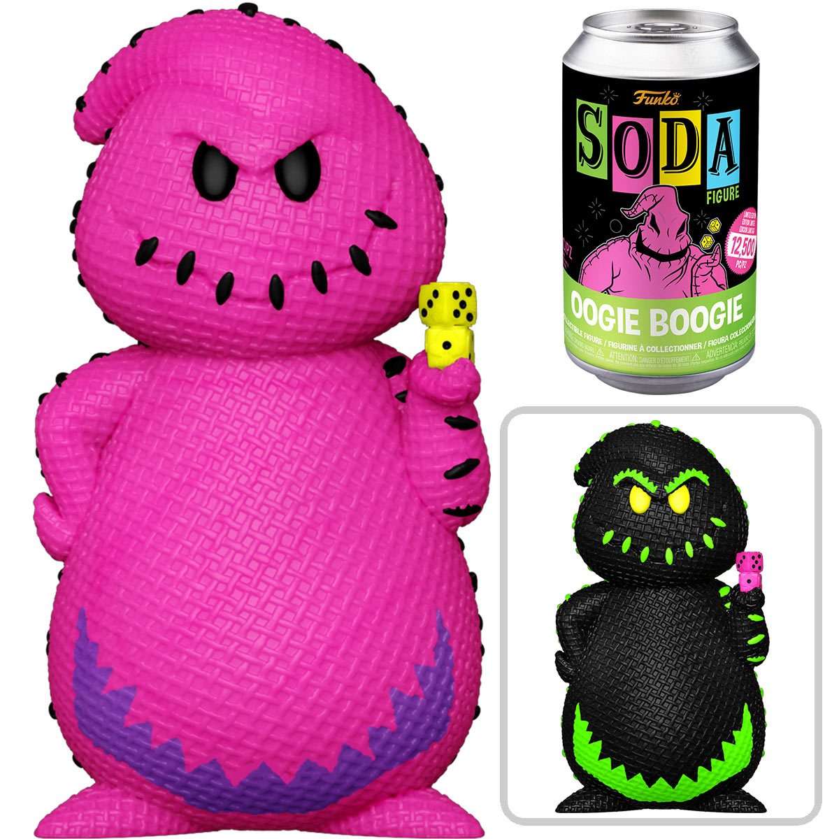 Funko Vinyl Soda! Disney - Oogie BlackLight