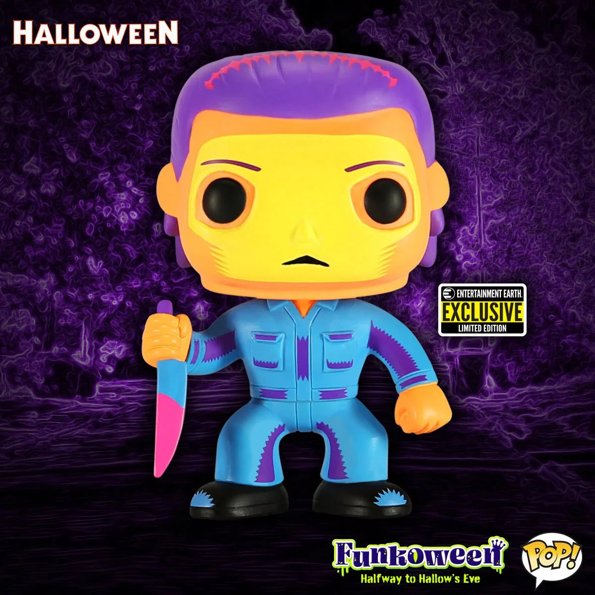 Funko Pop! Movies: Halloween - Michael Myers 03 - Entertainment Earth Exclusive (BlackLight)